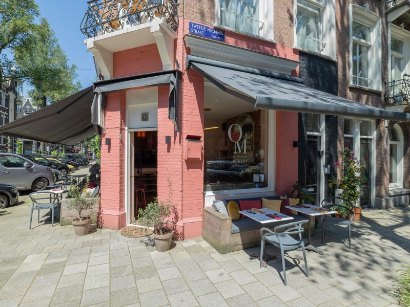 Restaurant nabij de Overtoom en het Leidseplein te Amsterdam